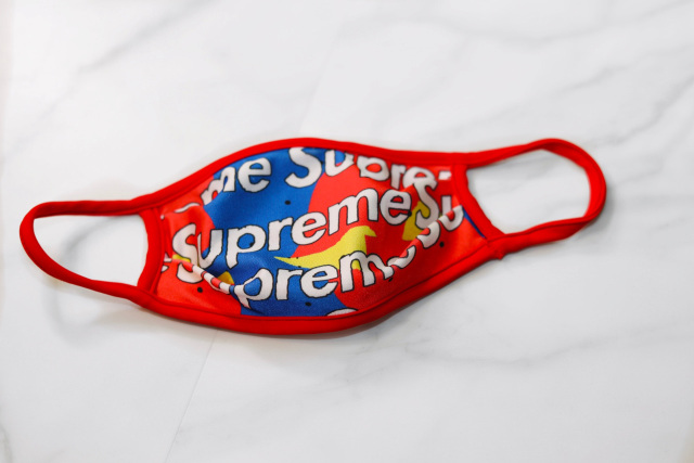 Red Supreme Ski Mask